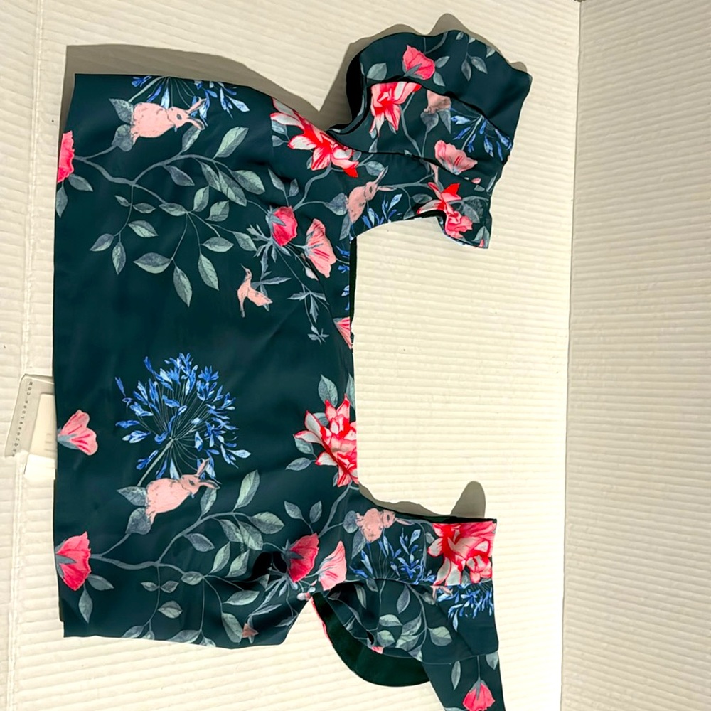 Flowery crop top